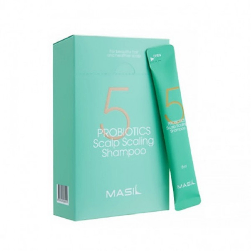 Masil, Шампунь 5 probiotics scalp scaling глубокоочищающий 8мл